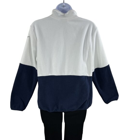 NFL Team Apparel Nike Dri-Fit New England Patriots Men M Sherpa Fleece 1/4 Zip - Picture 4 of 14